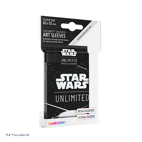 Star Wars: Unlimited Art Sleeves Card Back White