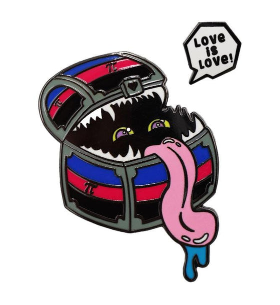 Enamel Mimic Pride Pin - Poly