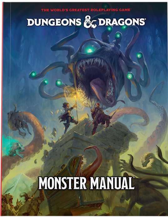 Dungeons and Dragons Monster Manual 2024 Preorder