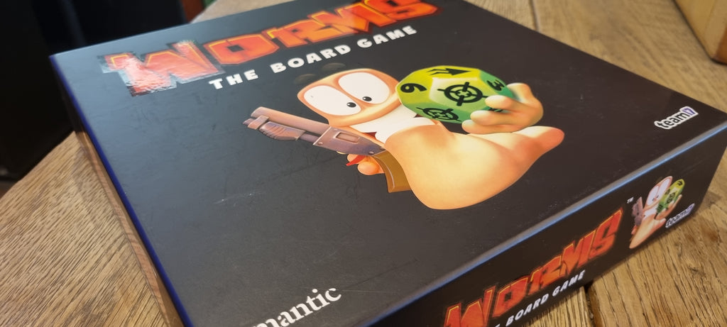 Worms the Board Game - opened but unplayed