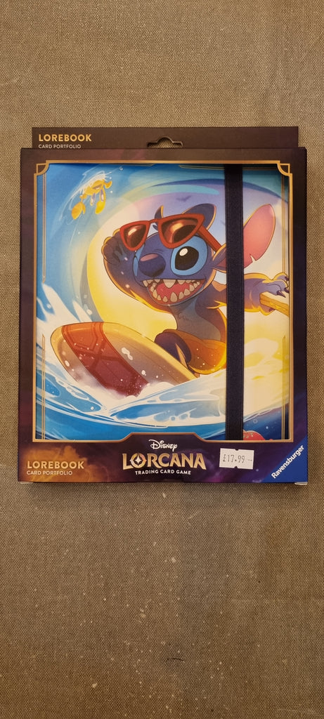 Disney Lorcana Lorebook Stitch