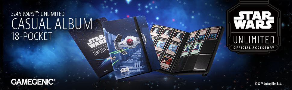 Star Wars: Unlimited Jump to Lightspeed 18-Pocket Album Preorder