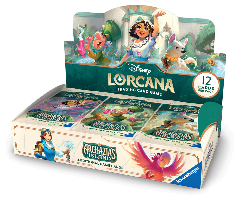 Disney Lorcana Booster Box Archazia’s Island preorder